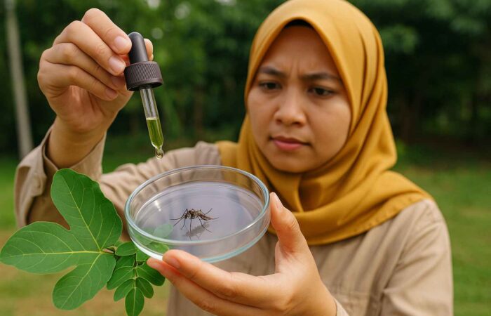 EKSTRAK DAUN KELOR DAN DAUN TIN